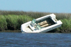 Florida Man Sentenced, Fined for in Felony Dumping of Derelict Vessel